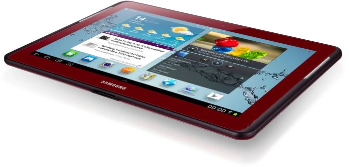 Samsung Galaxy Tab 2 10.1 P5110, rot, 16GB