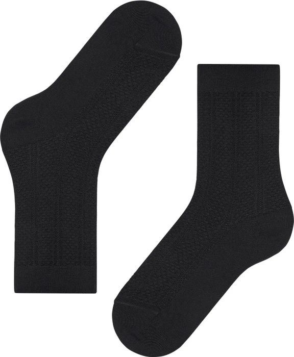 Falke Needlepoint Socken schwarz (Damen)