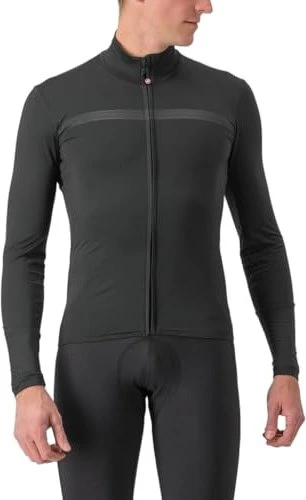 Castelli Pro Thermal Mid Trikot langarm light black (Herren)