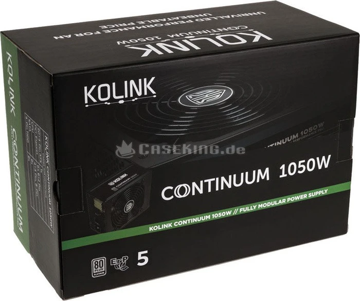 Kolink Continuum (Rev. 2.0) 1050W, ATX 2.4