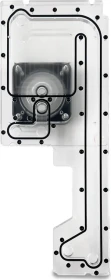 Stealkey Customs Fractal Design North x Stealkey D4 Distro-Plate, Verteilerplatte
