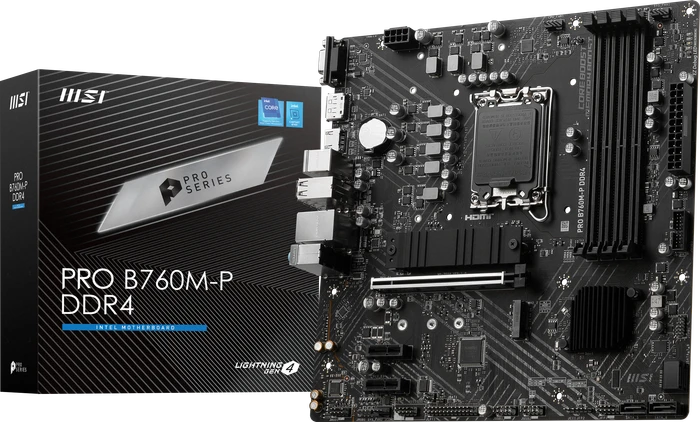 MSI PRO B760M-P DDR4 (Intel 1700)