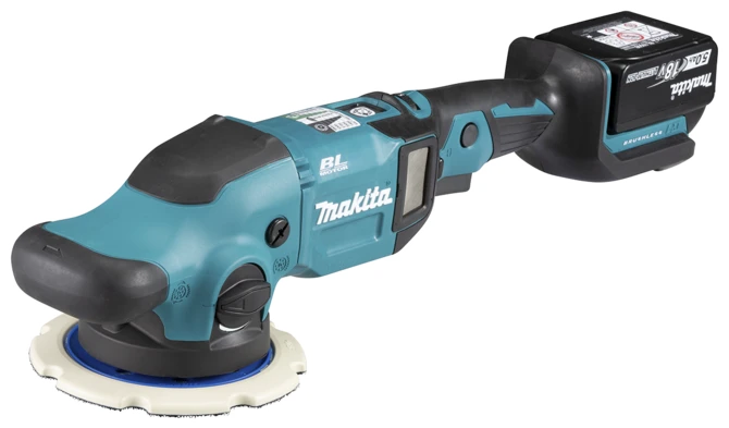 Makita DPO600TEX1 Akku-Exzenterpolierer inkl. Tasche + 2 Akkus 5.0Ah