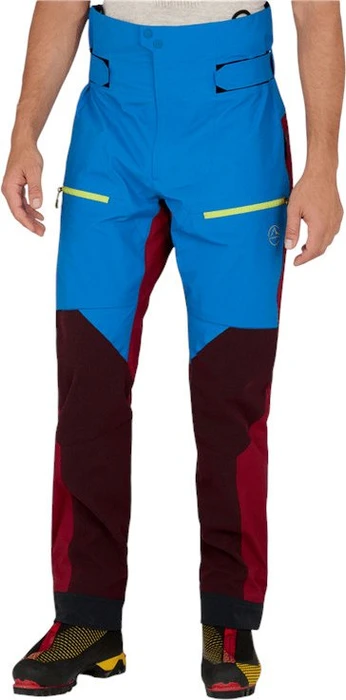 La Sportiva Supercouloir GTX Pro Hose lang electric blue/sangria (Herren)