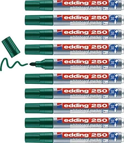 edding 250 Whiteboardmarker grün, 10er-Pack