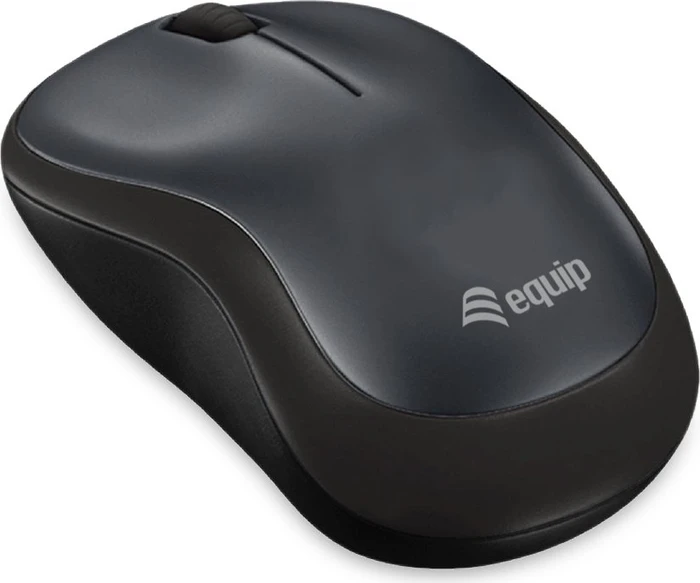 Equip Comfort Wireless Mouse schwarz, USB