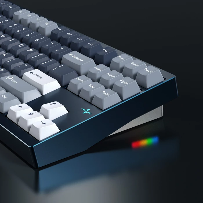 Wobkey Crush 80 Reboot Pro, Navy, LEDs RGB, Kailh Cocoa, USB/Bluetooth, US
