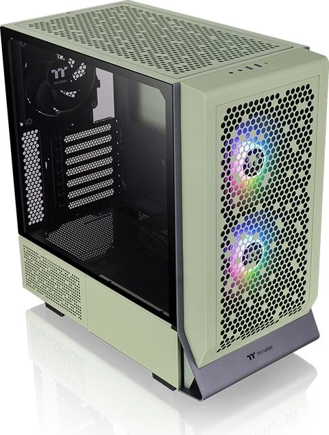 Thermaltake Ceres 300 TG ARGB Matcha Green, grün, Glasfenster