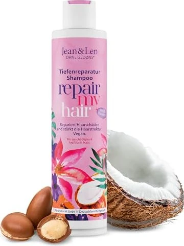 Jean & Len Repair Shampoo Keratin/Mandel, 300ml