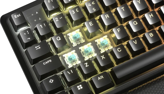Corsair Gaming K70 PRO TKL Magnetic-Mechanical, schwarz, Corsair MGX Hyperdrive, USB, UK