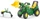 rolly toys rollyJunior John Deere Trettraktor mit Frontlader und Heckbagger grün (811076)