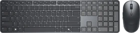 Dell KM726 Pro 7 Slim Keyboard and Mouse, schwarz, USB/Bluetooth, DE