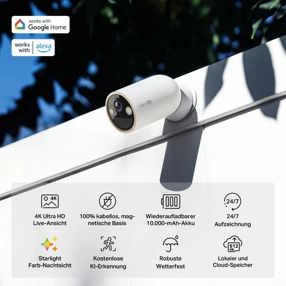 TP-Link Tapo C460 Kit, inkl. Solarpanel