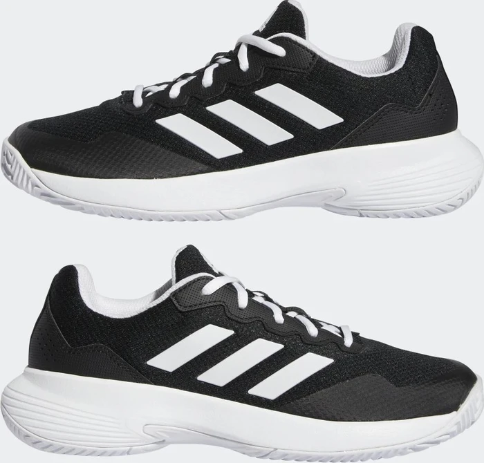 adidas Gamecourt 2.0 core black/cloud white (Damen)