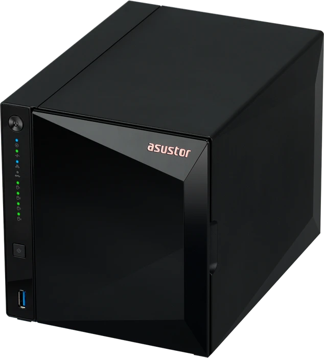 Asustor Drivestor 4 Pro AS3304T, 2GB RAM, 1x RJ-45 2.5GBase-T, 3x USB-A 3.0