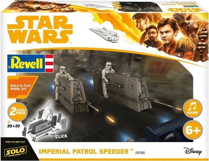 Revell Star Wars Solo Build & Play Imperial Patrol Speeder