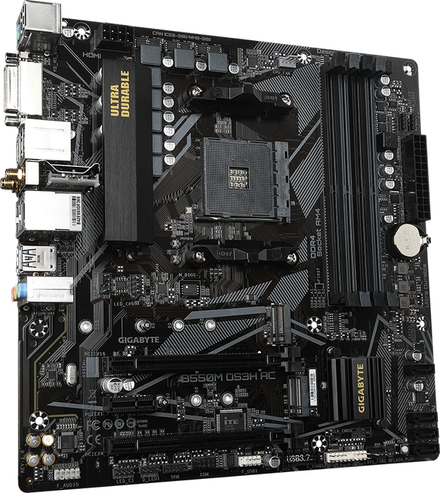 GIGABYTE B550M DS3H AC (AMD AM4)
