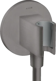 Hansgrohe Axor ShowerSolutions Portereinheit rund brushed black chrome