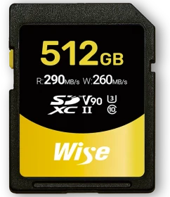 Wise Advanced PRO SD R290/W260 512GB, UHS-II U3, Class 10