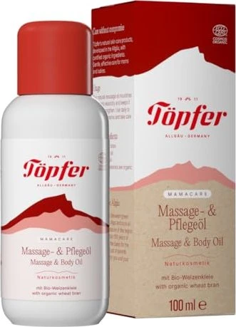 Töpfer Mamacare Massage & Pflegeöl, 100ml