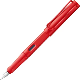Lamy safari cozy strawberry, rechte Hand, fein