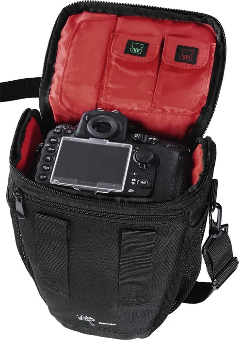 Hama Canberra 130 Colt Kameratasche schwarz/rot