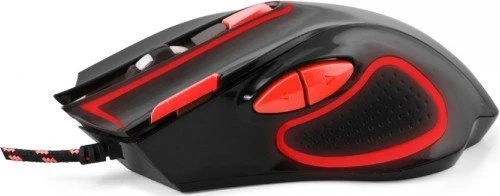Esperanza MX401 Hawk 7D schwarz/rot, USB