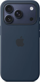 Apple Silikon Case mit MagSafe für iPhone 17 Pro mitternacht