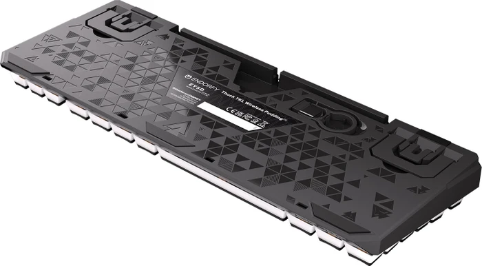 Endorfy Thock TKL Wireless Pudding, PBT, LEDs RGB, hot-swap, Kailh Box BROWN, USB/Bluetooth, DE