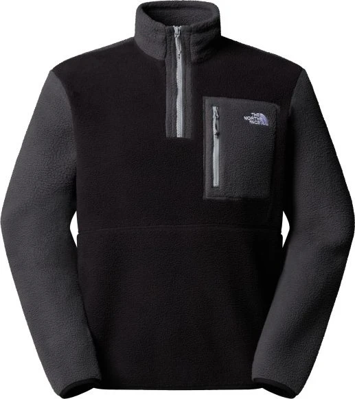 The North Face Yumiori Fleece 1/4 Zip Jacke tnf black/asphalt grey/monument grey (Herren)