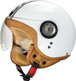Cratoni Milano Helm white/black glossy