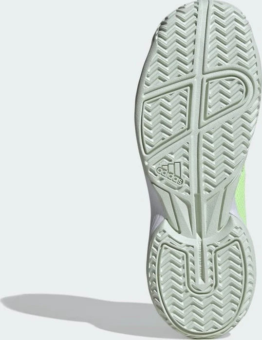 adidas Courtflash green spark/aurora black/lucid lemon (Junior)