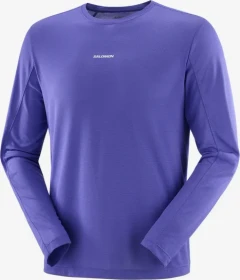 Salomon Shakeout Core Laufshirt langarm liberty (Herren)