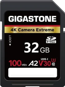 Gigastone 4k Camera Extreme R100/W50 32GB, UHS-I U3, A2, Class 10