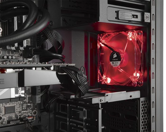 Corsair Carbide Series SPEC-02 rot, Acrylfenster