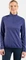 Odlo Zeroweight Warm Half Zip 2.0 Laufshirt langarm skipper blue (Damen) Vorschaubild