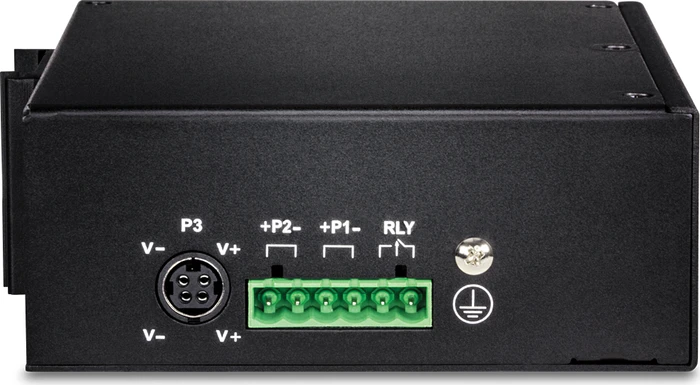 TRENDnet TI Hardened Industrial Railmount Gigabit Switch, 16x RJ-45, 240W PoE+