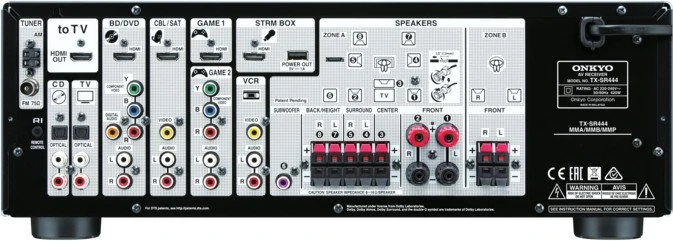 Onkyo TX-SR444 schwarz