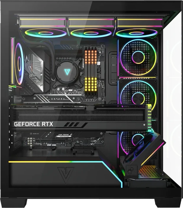 Modecom Volcano Stellar Plus 5F Black, Glasfenster