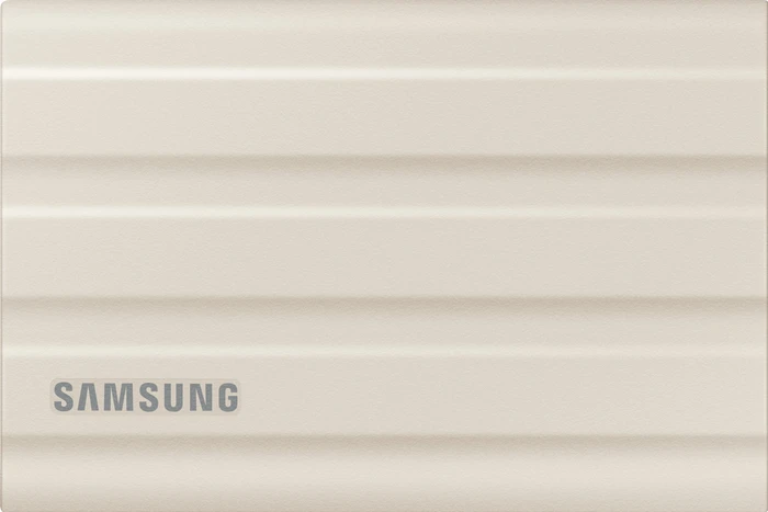 Samsung Portable SSD T7 Shield, beige, Beige, 4TB, USB-C 3.1