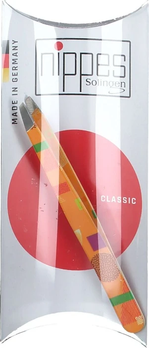 Gebrüder Nippes 327E Kosmetik-Pinzette schräg rosa