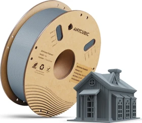 Anycubic PLA Basic, silber, Spule, 1.75mm, 1.00kg