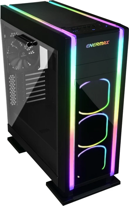 Enermax Saberay ADV, schwarz, Glasfenster