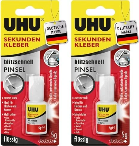 UHU Blitzschnell Pinsel Sekundenkleber, 5g