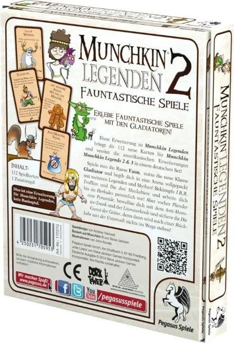 Munchkin Legenden 2: Fauntastische Spiele