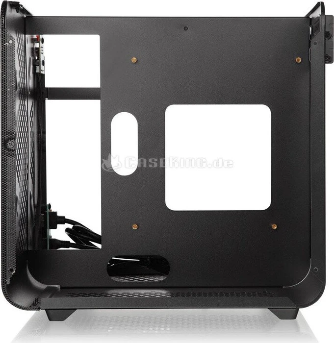 Raijintek Metis Evo TGS, weiß/schwarz, Glasfenster, Mini-ITX