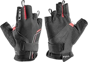 Leki Nordic Breeze Shark Handschuhe schwarz/rot/weiß