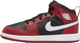 Nike Air Jordan 1 Mid black/gym red/white (Junior)
