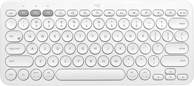 Logitech K380 Multi-Device Keyboard, Off-White, Bluetooth, DE (920-009584)