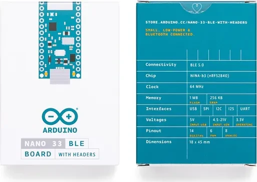Arduino Nano 33 BLE with Headers (ABX00034) – Bild 5 von 5
